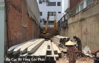 ÉP CỌC BÊ TÔNG LY TÂM D300