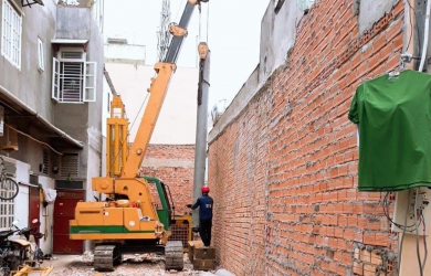 Tìm hiểu về phương pháp ép cọc ly tâm trong thi công móng