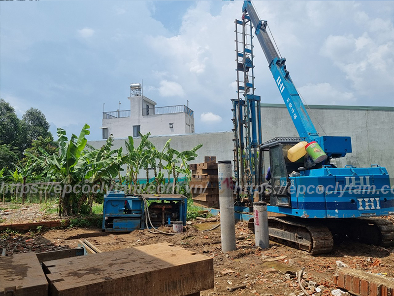 Ép Cọc Bê Tông Ly Tâm TP HCM